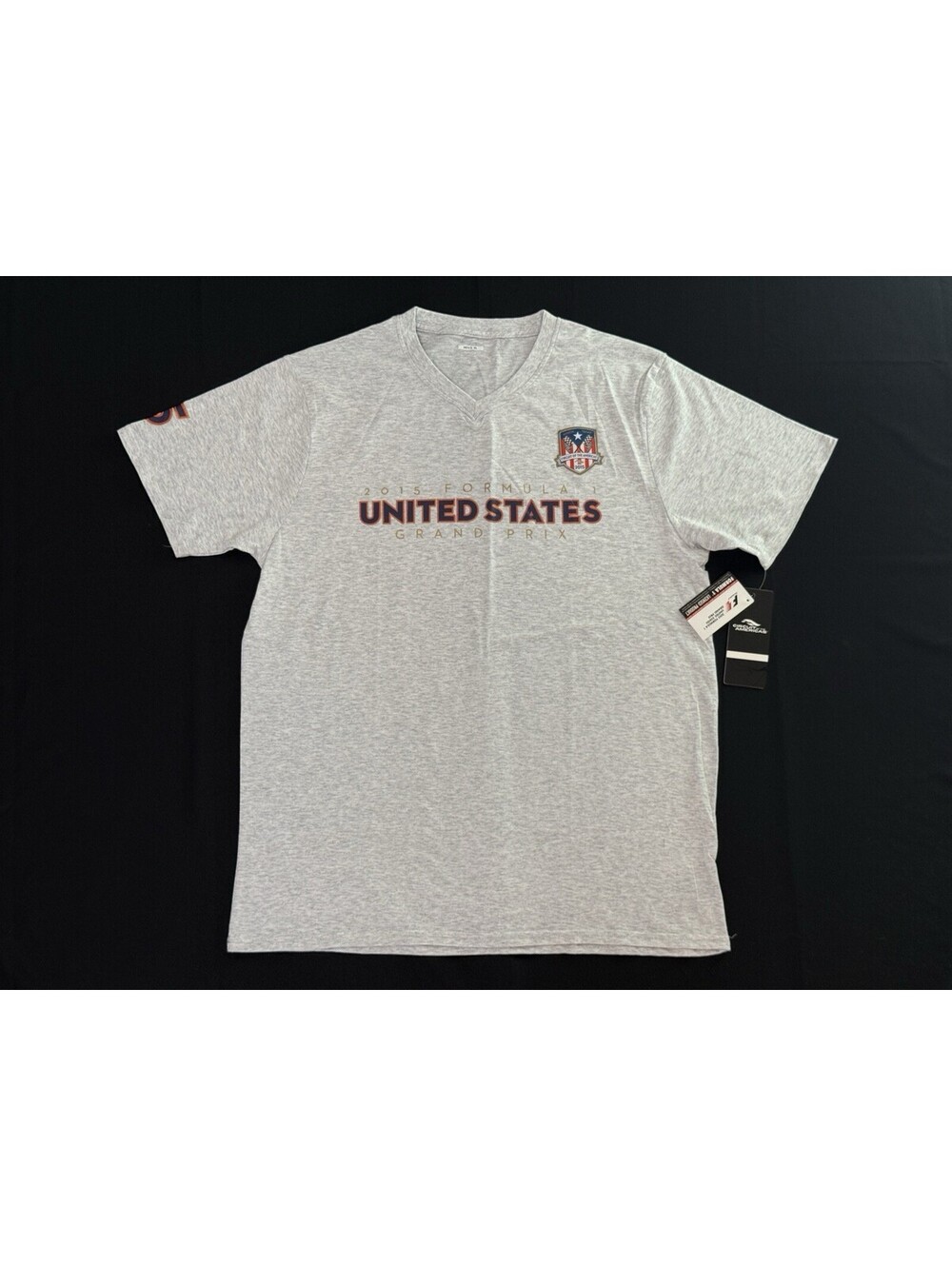 New With Tags Formula 1 2015 United States Grand Prix Size XL T Shirt